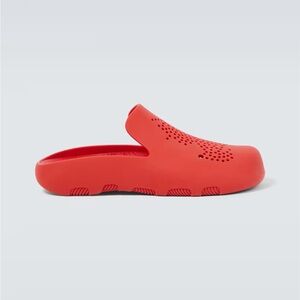Burberry rubber clogs